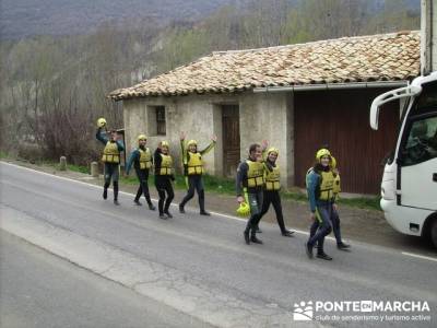 Rafting Río Ara; asociaciones de montaña madrid; rutas sierra guadarrama